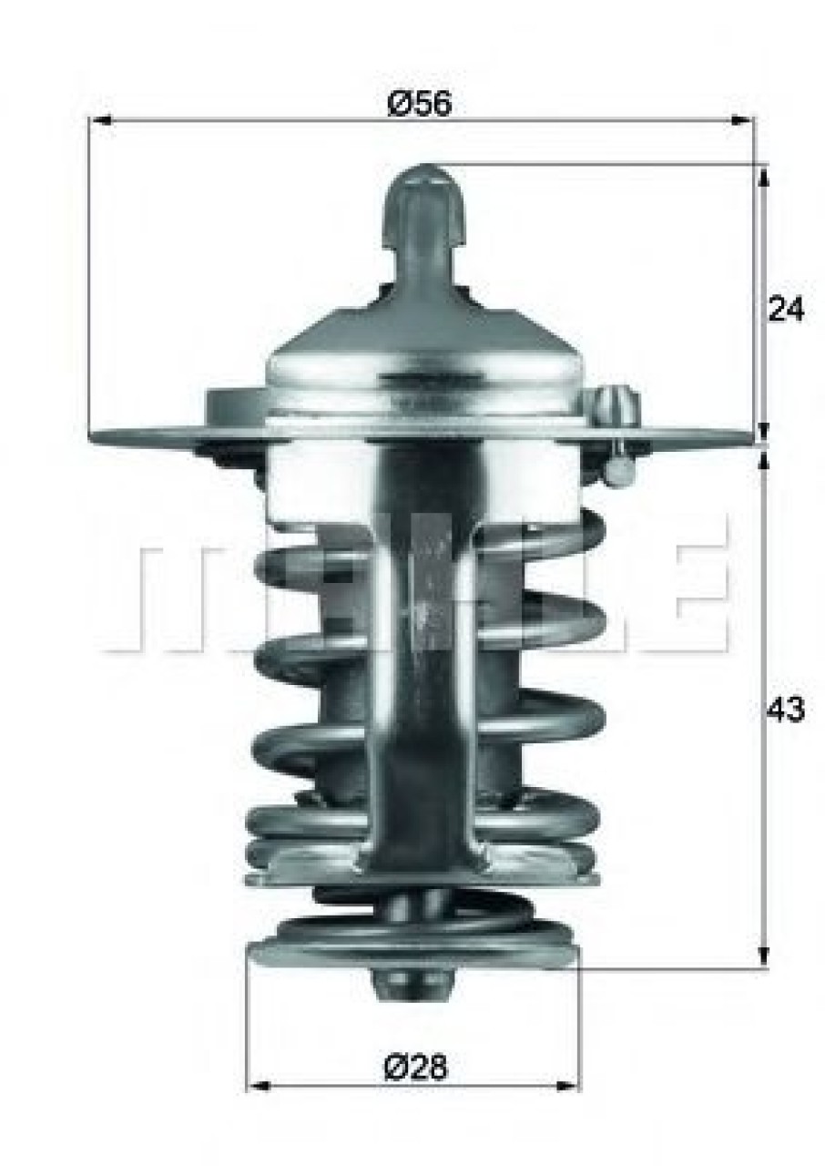 Termostat,lichid racire TOYOTA AVENSIS combi (ZRT27, ADT27) (2009 - 2016) MAHLE ORIGINAL TX 70 82 piesa NOUA