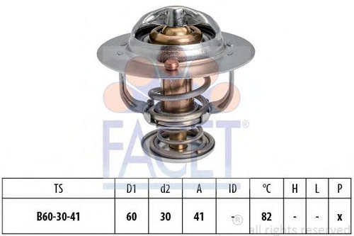 Termostat,lichid racire TOYOTA LAND CRUISER (LJ12, KZJ12, TRJ12, KDJ12, GRJ12) (2002 - 2009) FACET 7...