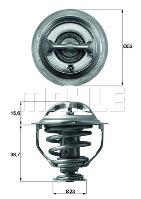 Termostat,lichid racire (TX11795D MAH) AUDI,VW