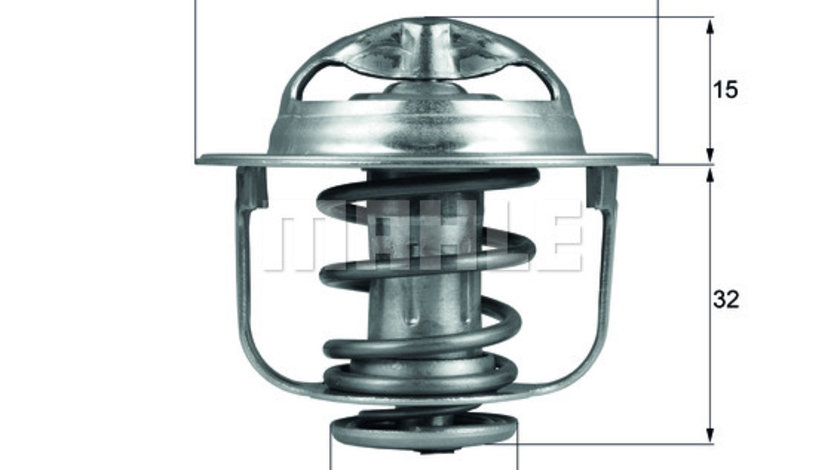 Termostat,lichid racire (TX12089D MAH) OPEL,VAUXHALL