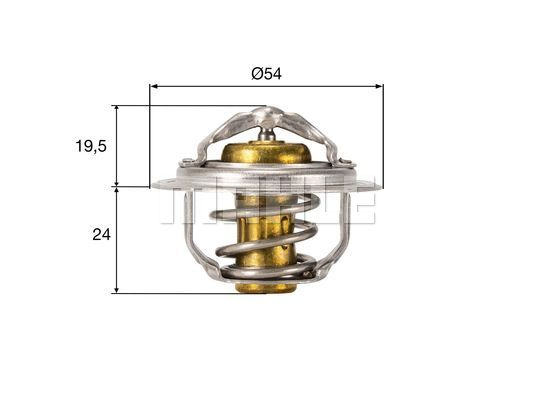 Termostat,lichid racire (TX21282D MAH) AUDI,SEAT