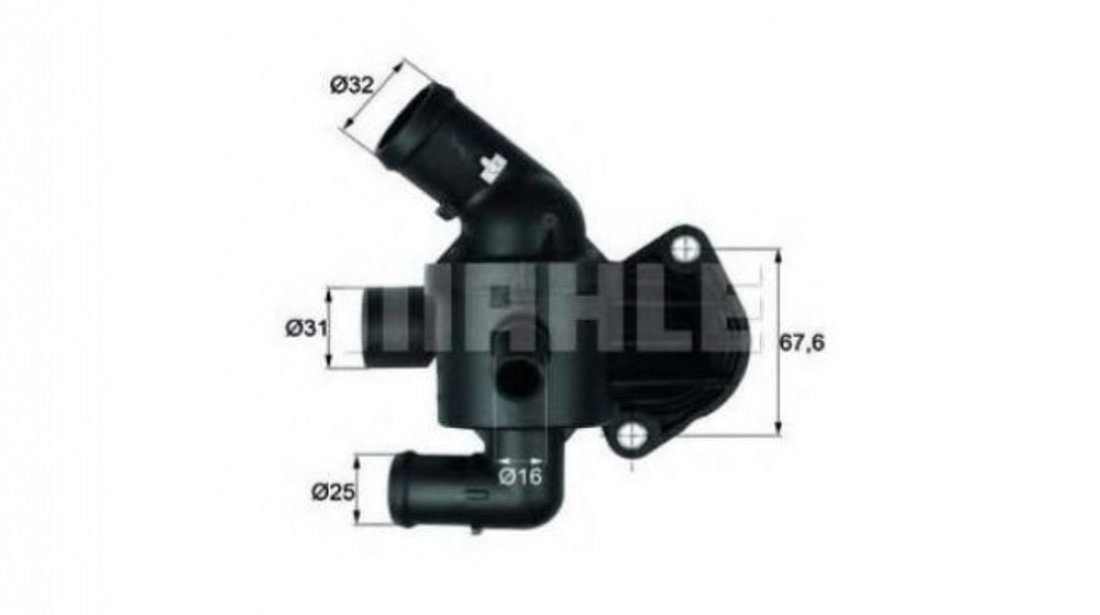 Termostat,lichid racire Volkswagen AUDI A1 Sportback (8XA, 8XK) 2011-2016 #2 03L121111R