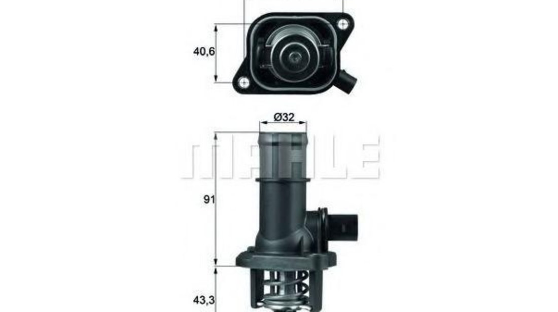 Termostat,lichid racire Volkswagen VW GOLF V (1K1) 2003-2009 #2 06A121114