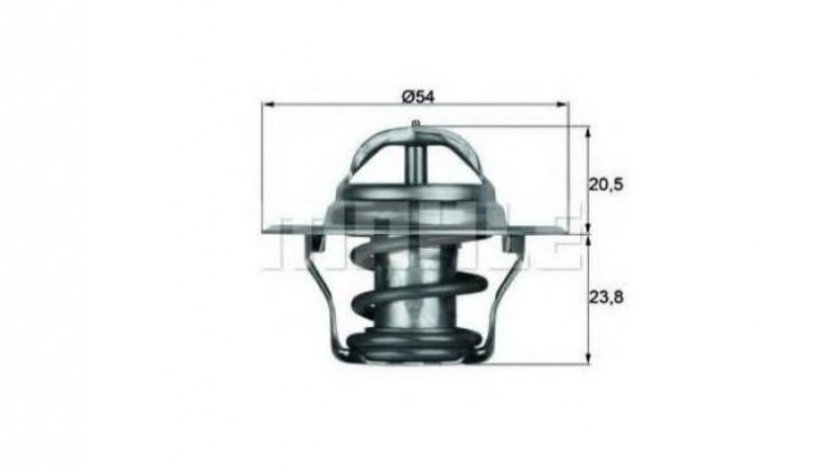 Termostat,lichid racire Volkswagen VW POLO (9N_) 2001-2012 #2 050121113C