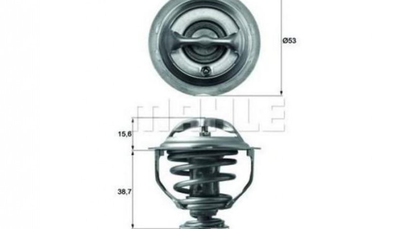 Termostat,lichid racire Volkswagen VW TRANSPORTER Mk V caroserie (7HA, 7HH, 7EA, 7EH) 2003-2016 #3 06J121113C