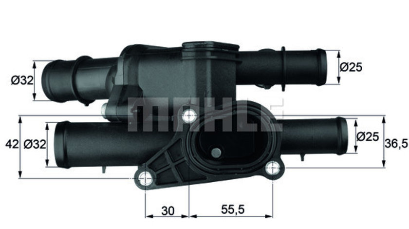 Termostat,lichid racire VW BORA I (1J2) MAHLE TM 1 105