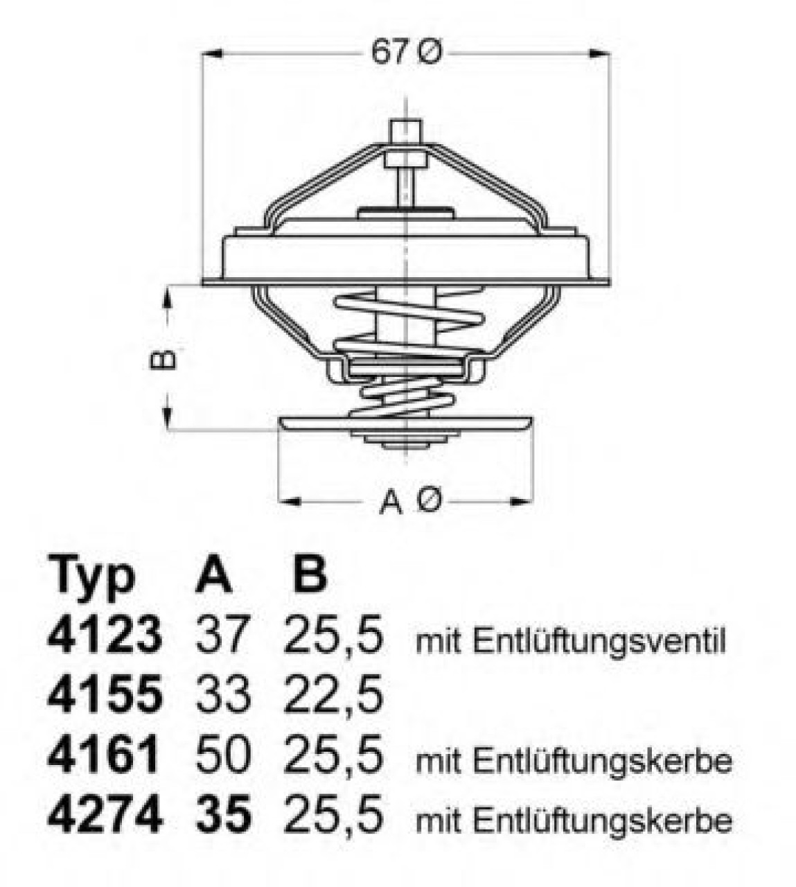 Termostat,lichid racire VW GOLF III Variant (1H5) (1993 - 1999) WAHLER 4123.80D piesa NOUA
