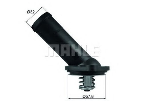 Termostat,lichid racire VW PASSAT (3C2) (2005 - 2010) MAHLE ORIGINAL TI 225 92D piesa NOUA