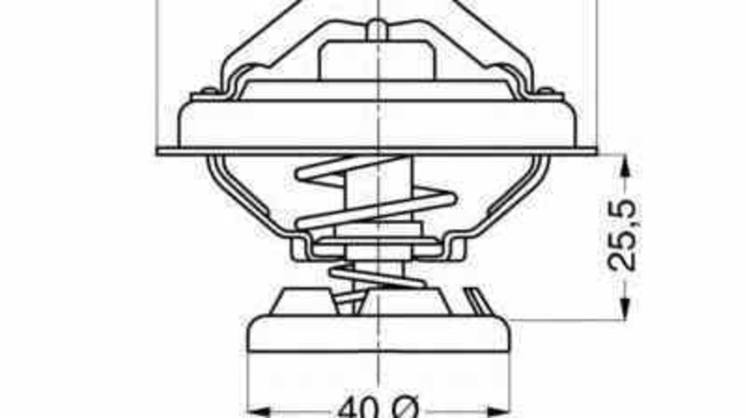 Termostat MERCEDES-BENZ G-CLASS W460 WAHLER 4176.85D