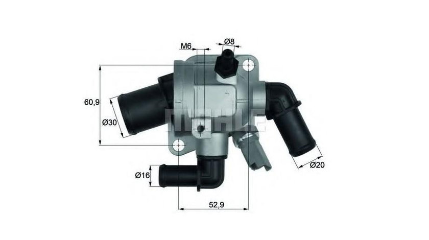 Termostat Opel CORSA D Van 2006-2016 #3 1338020