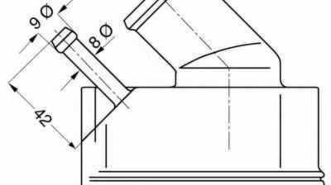 Termostat OPEL OMEGA B 25 26 27 WAHLER 4183.92D