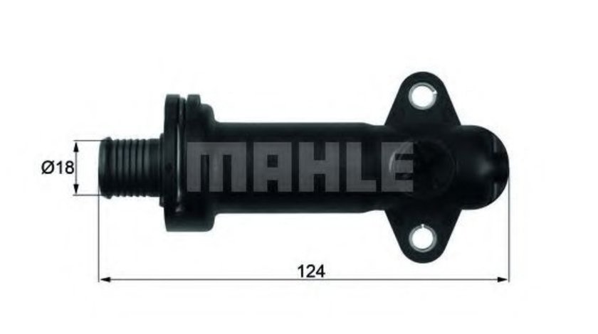 Termostat, racire recirculare gaze evacuare BMW X3 (E83) (2004 - 2011) MAHLE ORIGINAL TE 1 70 piesa NOUA