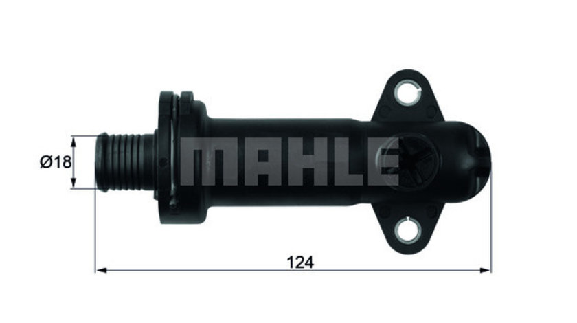 Termostat, racire recirculare gaze evacuare (TE170 MAH) BMW