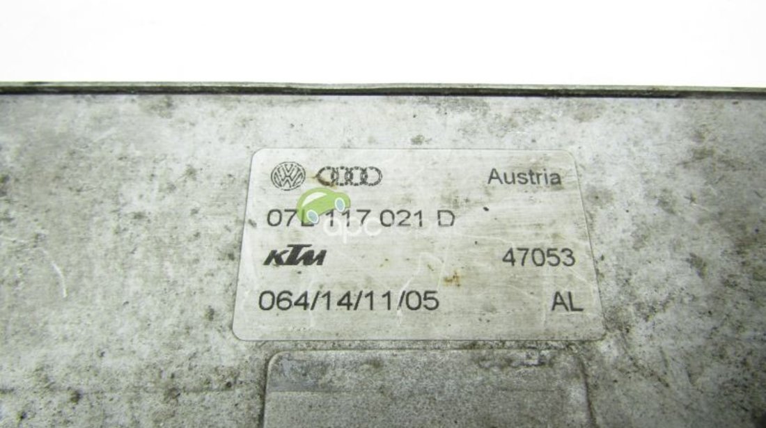 Termostat racitor ulei Original Audi A6 (C6) 4F/ A8 4E - Cod: 07L117021D