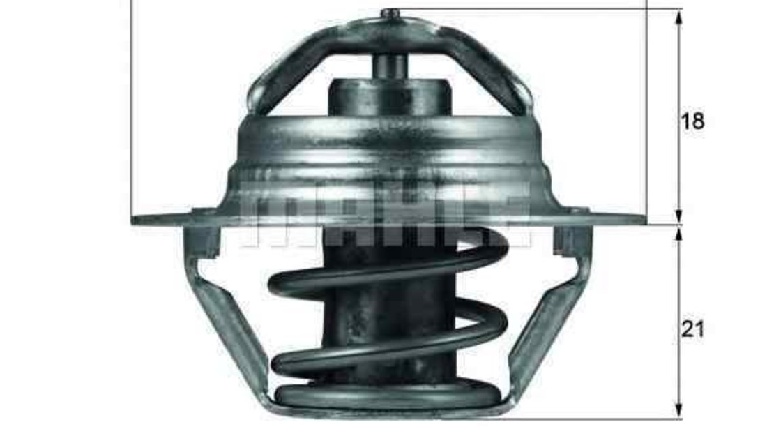 Termostat RENAULT MEGANE I (BA0/1_) MAHLE ORIGINAL TX 100 89D