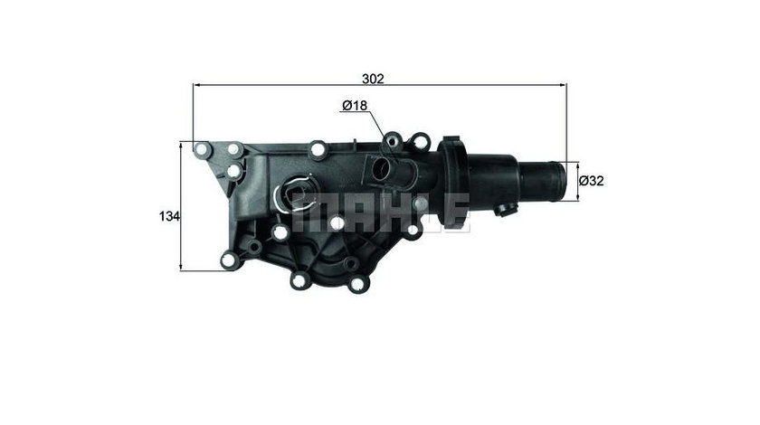 Termostat Renault MODUS / GRAND MODUS (F/JP0_) 2004-2016 #2 354776861