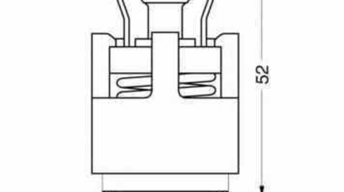 Termostat SKODA FABIA 6Y2 WAHLER 3143.87D