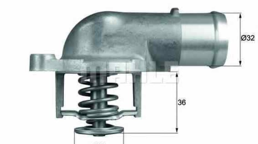 Termostat VW TOUAREG 7LA 7L6 7L7 BEHR TI 212 87D