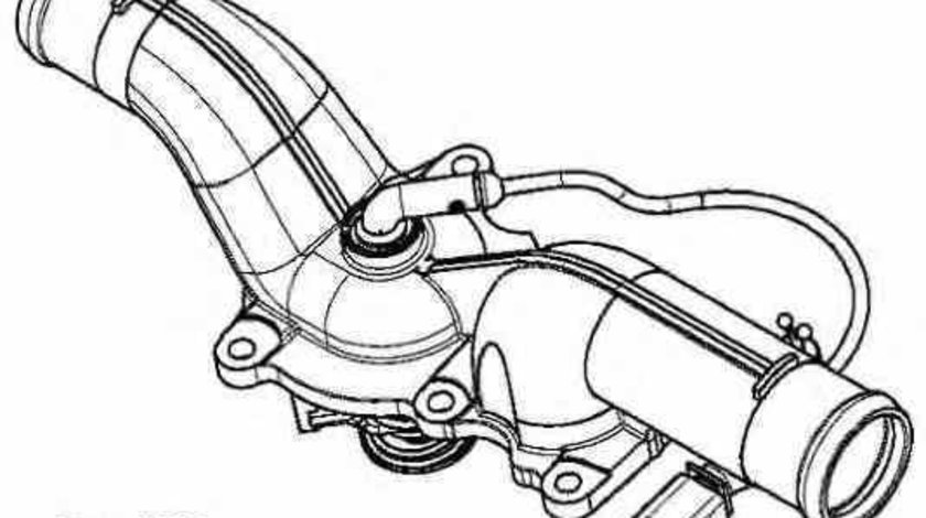 Termostat VW TOUAREG 7LA 7L6 7L7 Producator WAHLER 4572.105D