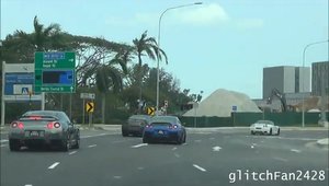 Teroare in Singapore: Peste 30 de Nissan-uri GT-R iau cu asalt strazile!