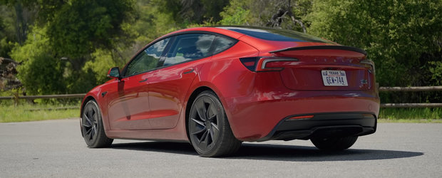 Tesla a prezentat, in sfarsit, noul Model 3 Performance. Mult anticipatul model american de inalta performanta se lauda cu o putere maxima de 460 CP si un 0 - 100 km/h in putin peste trei secunde. Cum arata in realitate