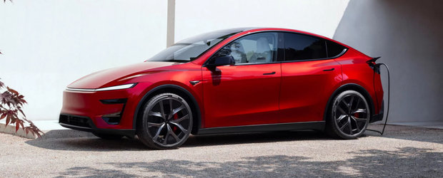 Tesla a prezentat, in sfarsit, noul Model Y Performance. Mult anticipatul model american de inalta performanta se lauda cu o putere maxima de 460 CP si un 0 - 100 km/h in putin peste trei secunde