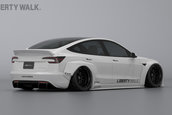 Tesla Model 3 de la Liberty Walk