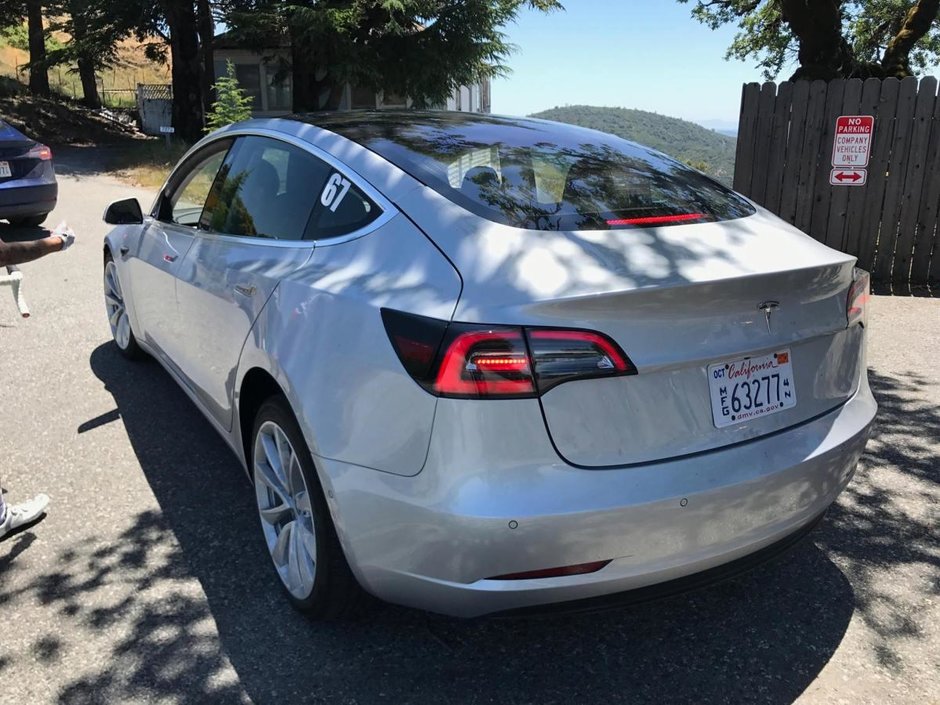 Tesla Model 3 - Noi poze spion