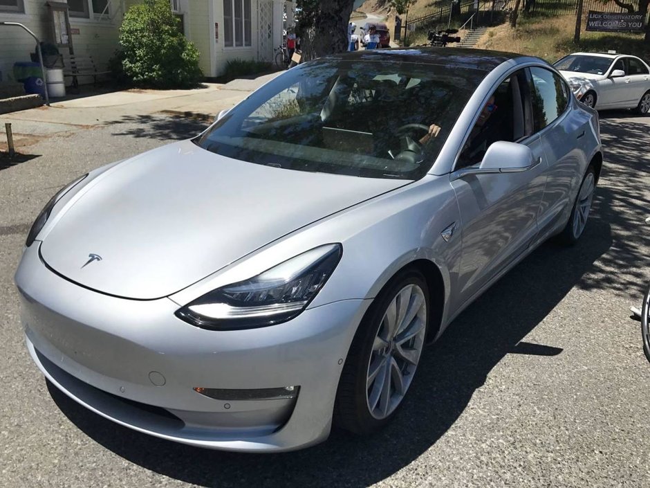 Tesla Model 3 - Noi poze spion