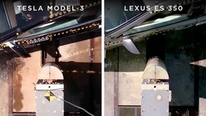 Tesla Model 3 vs. Lexus ES350
