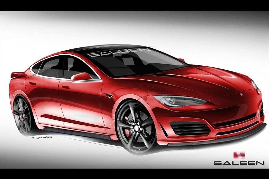 Tesla Model S by Saleen