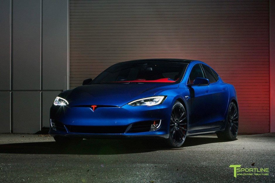 Tesla Model S Superman