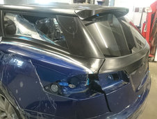 Tesla Model S tranformata in break