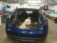 Tesla Model S tranformata in break