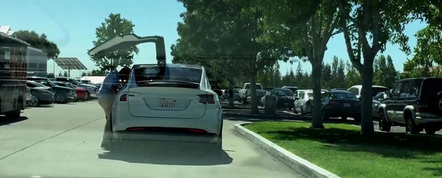 Tesla Model X are cele mai cool portiere din lume