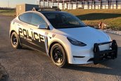 Tesla Model Y de politie