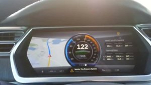 Tesla S si viteza de top atinsa pe autostrada in Germania