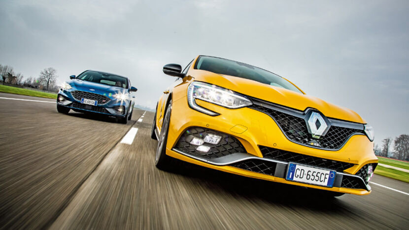 Test comparativ Ford Focus ST vs Renault Mégane R.S.