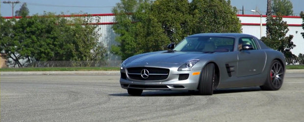 Test cu Mercedes SLS AMG in versiunea GT