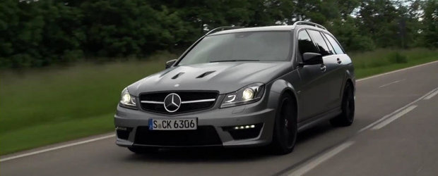 Test cu noul Mercedes C63 AMG Edition 507 de 507 cai putere