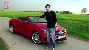 Test cu noul Mercedes E-Class Cabriolet