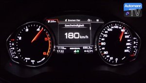 Test de acceleratie: Cat de repede atinge 180 km/h un sedan diesel de 150 CP?