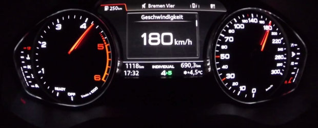 Test de acceleratie: Cat de repede atinge 180 km/h un sedan diesel de 150 CP?