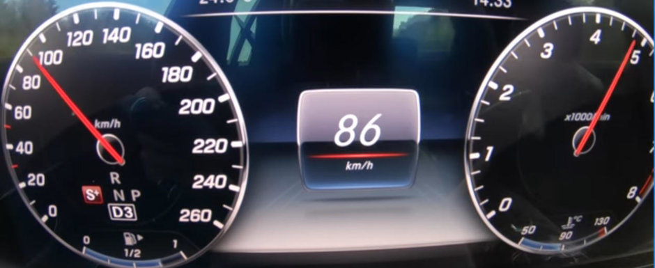 TEST DE ACCELERATIE cu cel mai accesibil Mercedes E-Class cu motor pe benzina. Cum se descurca TEST DE ACCELERATIE cu cel mai accesibil Mercedes E-Class cu motor pe benzina. Cum se descurca