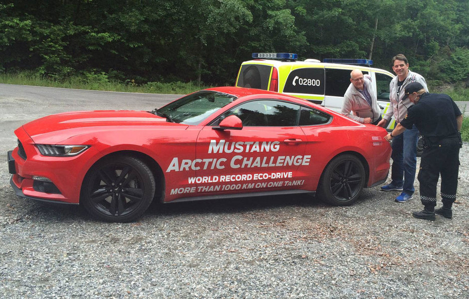 Test de consum cu noul Ford Mustang EcoBoost