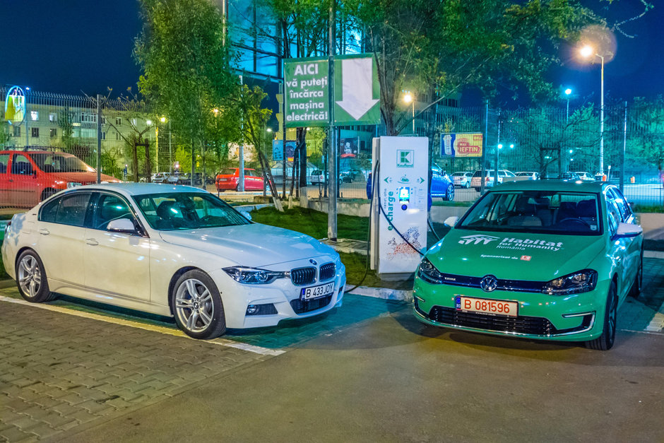 Test drive BMW 330e in Romania