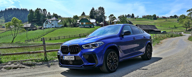 Test Drive BMW X6 M Competition: Irezistibil