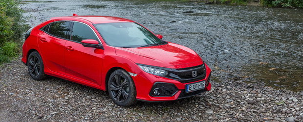 Test Drive Honda Civic hatchback: viata cu motor de 1 litru