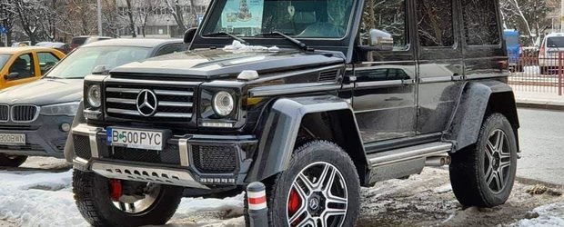 Test Drive in Romania cu Mercedes-Benz G500 4x4², masina cu punti pe portale