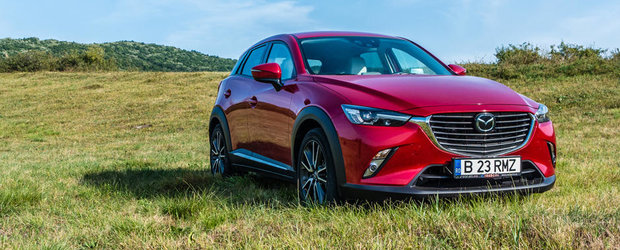 Test Drive Mazda CX-3: precizie japoneza dusa la extrem